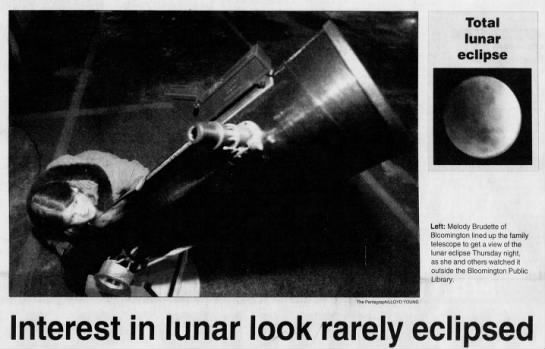 Interest in lunar look rarely eclipsed